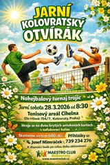 Jarní kolovratský otvírák (nohejbalový turnaj trojic)