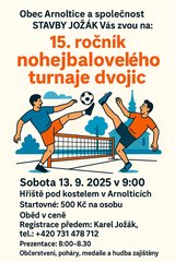 Arnoltice u Děčína - 15.ročník turnaje dvojic