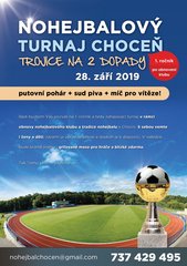 Nohejbalový turnaj Choceň 1.ročník - trojice