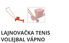 Prodám novou nerozbalenou lajnovačku a koště na antukové hřiště za půlku. Cena 2000,- za lajnovačku a 1000,- za koště. Tel. 724093862 Josef Weissgarber Mělník