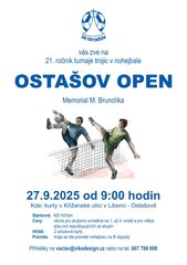 Ostašov Open 2025 (plakát)