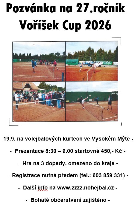 Plakát: Voříšek Cup