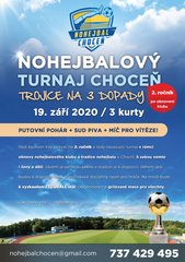 Nohejbalový turnaj Choceň 2.ročník - trojice