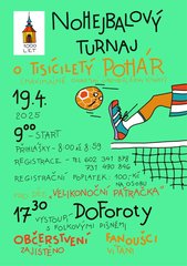 Nohejbalový turnaj o tisíciletý pohár obce Mezouň