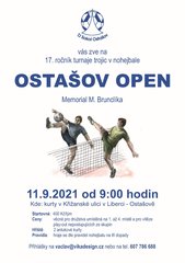 Ostašov Open 2021 - plakát
