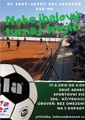 Turnaj trojic - AC Zruč-Senec - 2. ročník