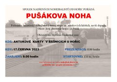 Pušákova Noha Bašnice u Hořic