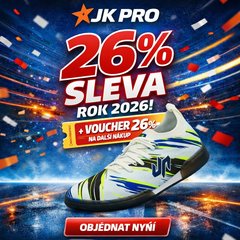 JK-PRO/JOYKICK: 26 % SLEVA – ROK 2026!
