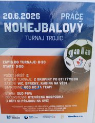 Nohejbalový turnaj trojic