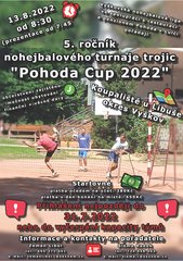 Nohejbalový turnaj trojic Pohoda Cup 2022 v Lulči u Vyškova