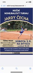 Noční memorial Jardy Čecha 7. Ročník turnaj trojic