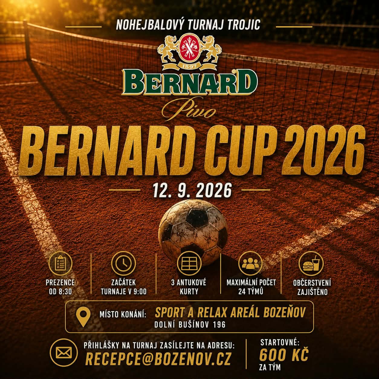 Plakát: BERNARD CUP 2026