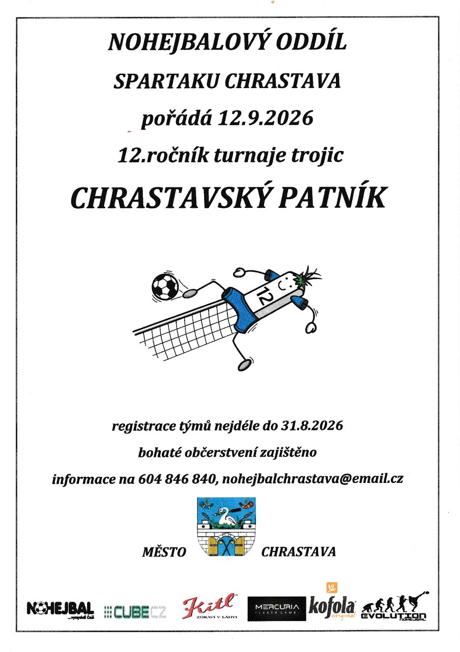 Plakát: CHRASTAVSKÝ PATNÍK 2026