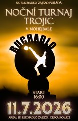 Noční turnaj trojic na Ruchadle 2026 - 15.ročník