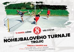 34. ročník nohejbalového turnaje trojic v LIČNĚ