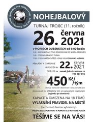 Turnaj trojic Horní Dubenky-26.6.21