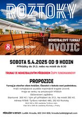 Turnaj dvojek v ROZTOKÁCH - venku na antuce