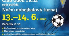 Noční turnaj Club údolí ticha-profi osvětlení