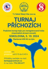 Turnaj příchozích - podzimní turnaj trojic