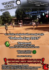 Nohejbalový turnaj trojic Pohoda Cup 2021v Lulči u Vyškova