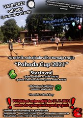 Nohejbalový turnaj trojic Pohoda Cup 2021v Lulči u Vyškova