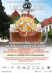 Pivní máj - 10. ročník festivalu minipivovarů