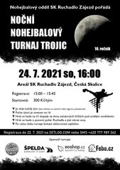 10. ročník nočního nohejbalového turnaje trojic v Zájezdě