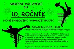 Nohejbalový turnaj trojic 10. ročník