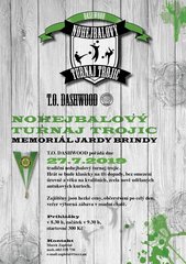 Dashwood nohejbalový turnaj trojic - Memoriál Jardy Brindy