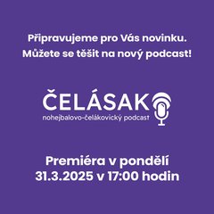 Spouštíme vlastní podcast ČELÁ-SAKO!