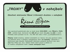 Řásná Open 2024 - trojky v nohejbale