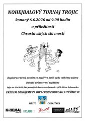 Nohejbalový turnaj trojic Chrastava